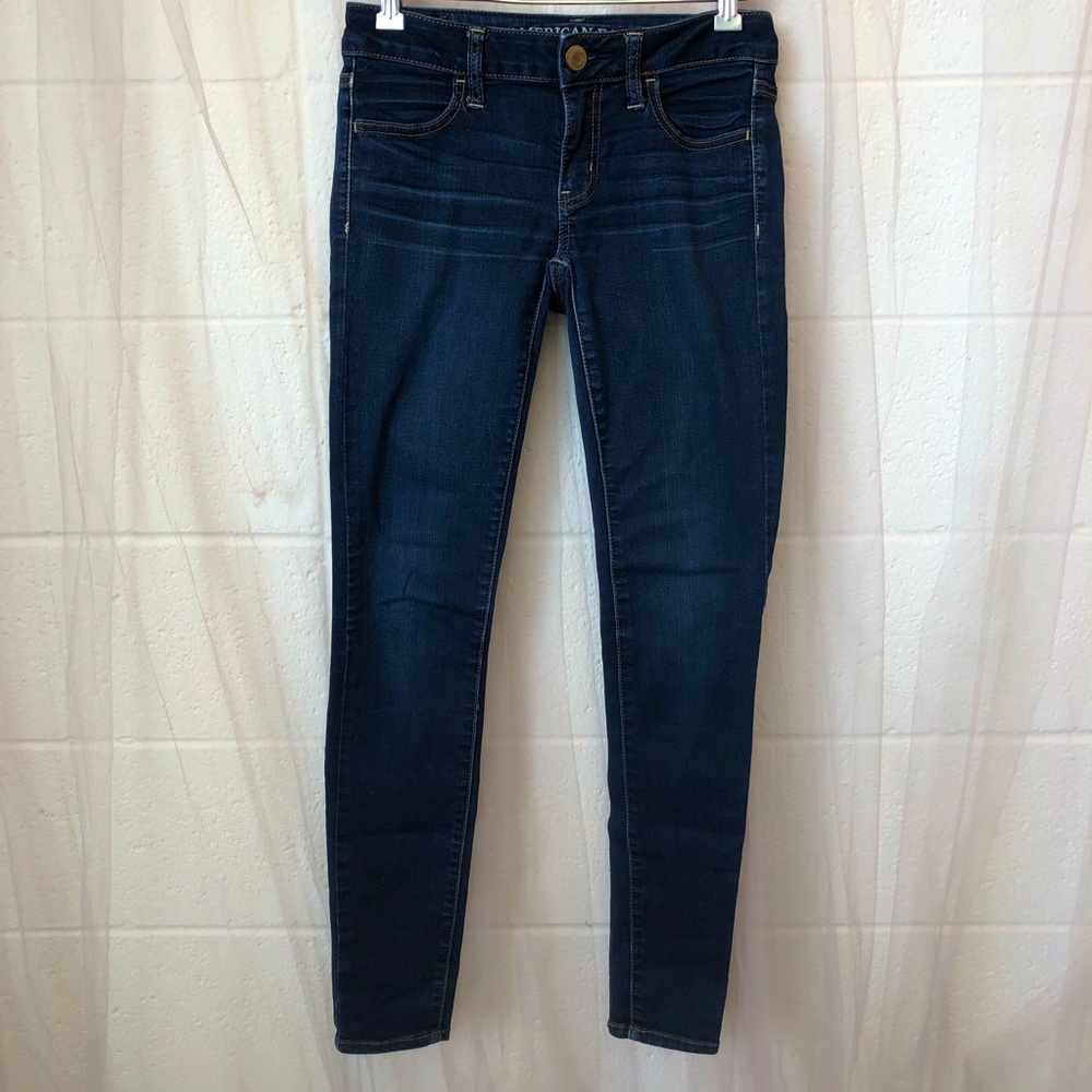 🌟 American Eagle Jegging Super Super Stretch Dark Wash Jeans